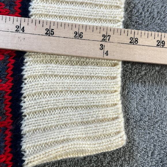 Vintage Hunt Club Sweater Men Large Fair‎ Isle Wool Blend Knit Grandpa Old Money - Picture 7 of 8